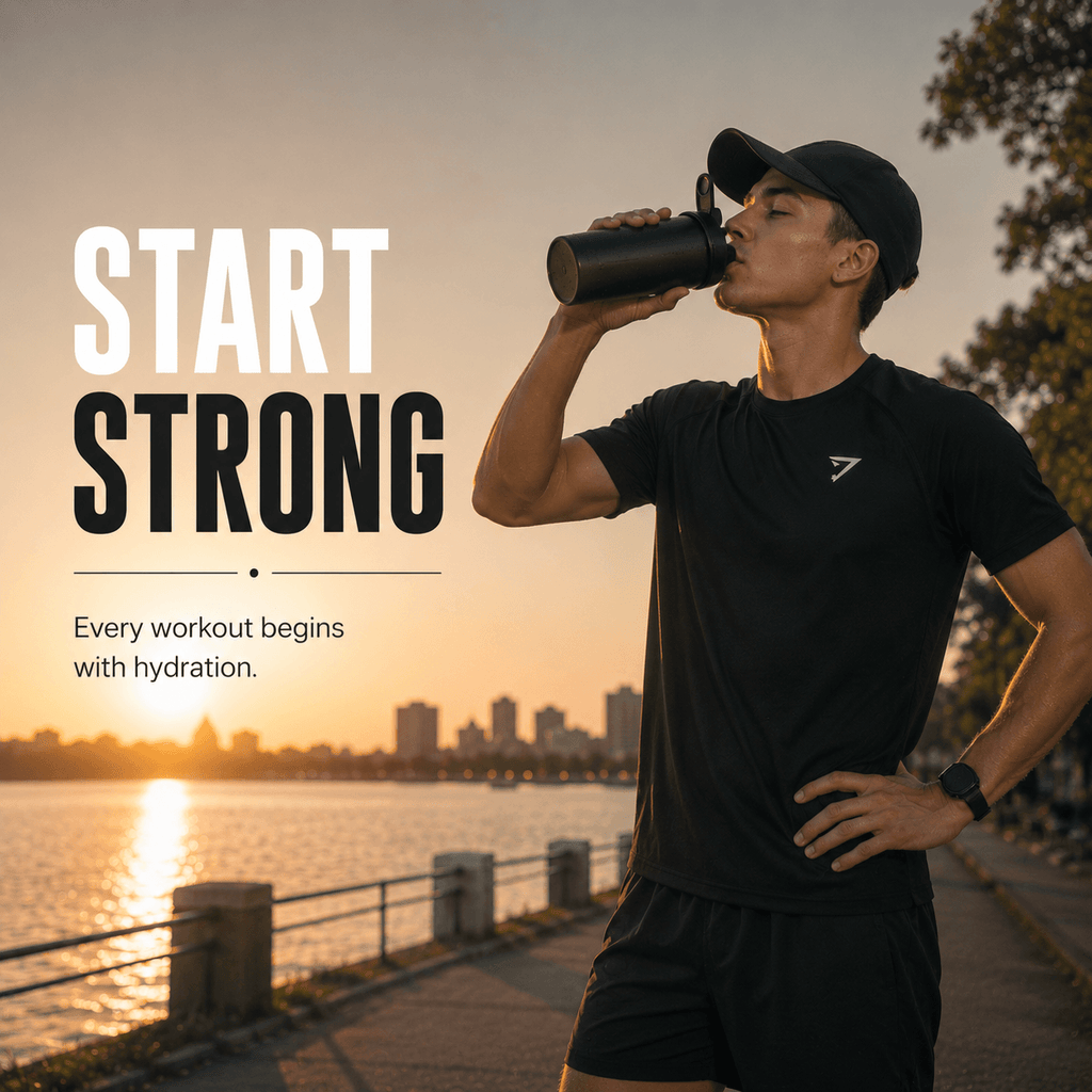 Elevate Essential Amino Acids and electrolytes powder in a 450g container, designed for pre-workout hydration and muscle recovery.